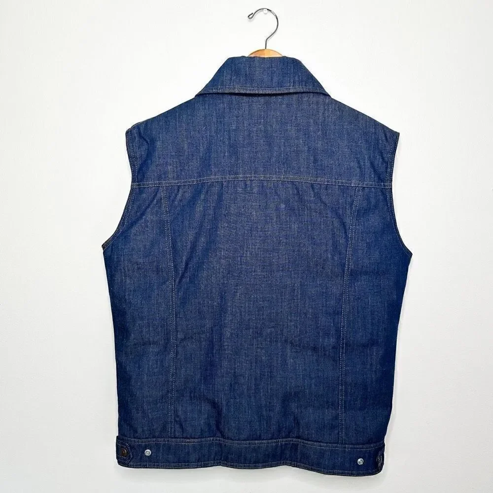 Levi’s Ski Levi’s Vintage 1970s Orange Tab Denim Goose Down Filled Zip Closure V